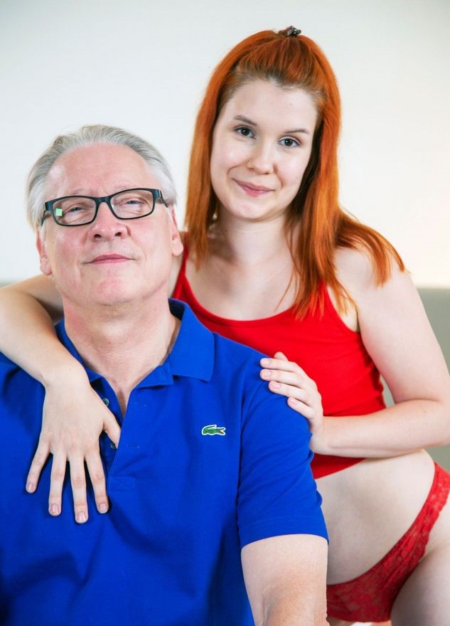 Redhead teen fucks old man porn